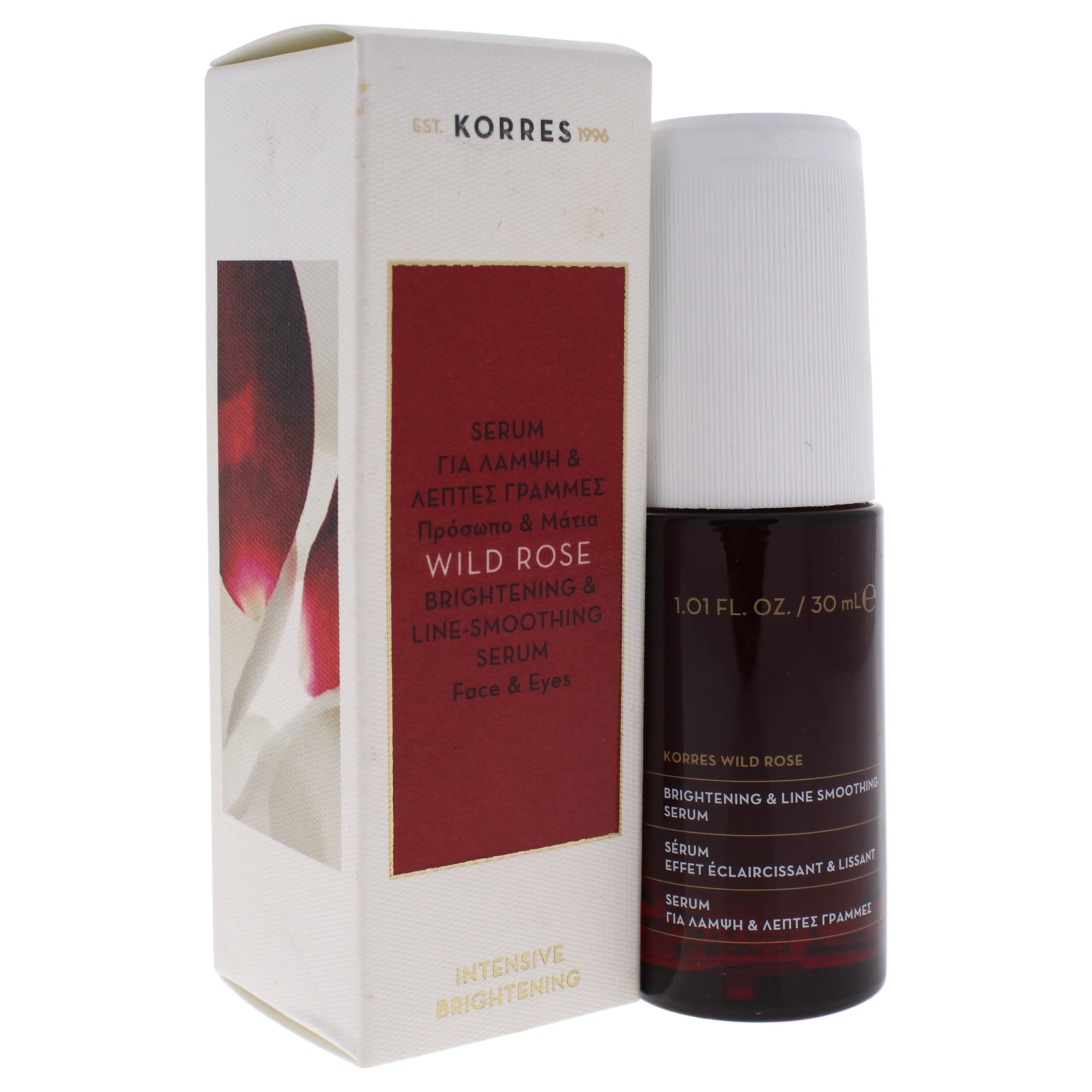 Wild Rose Brightening and LineSmoothing Serum by Korres for Unisex 1