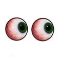 thumbnail image 2 of Halloween LED Light Up Eye Hanging Decorations 2 Pack, Glowing Eyeballs Scary Ghost Eyes Door Wall Badges for Window Porch, Battery Operated Acrylic Spooky Haunted House Ambiance Ornament, 2 of 8