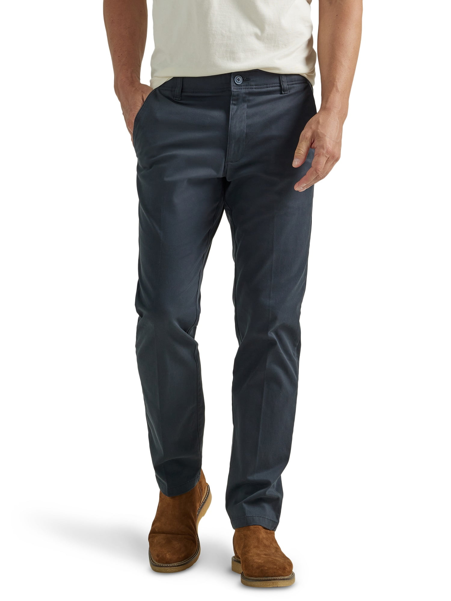 Men's Slim-Fit Solid Tech Pants Black 34x34 - Walmart.com