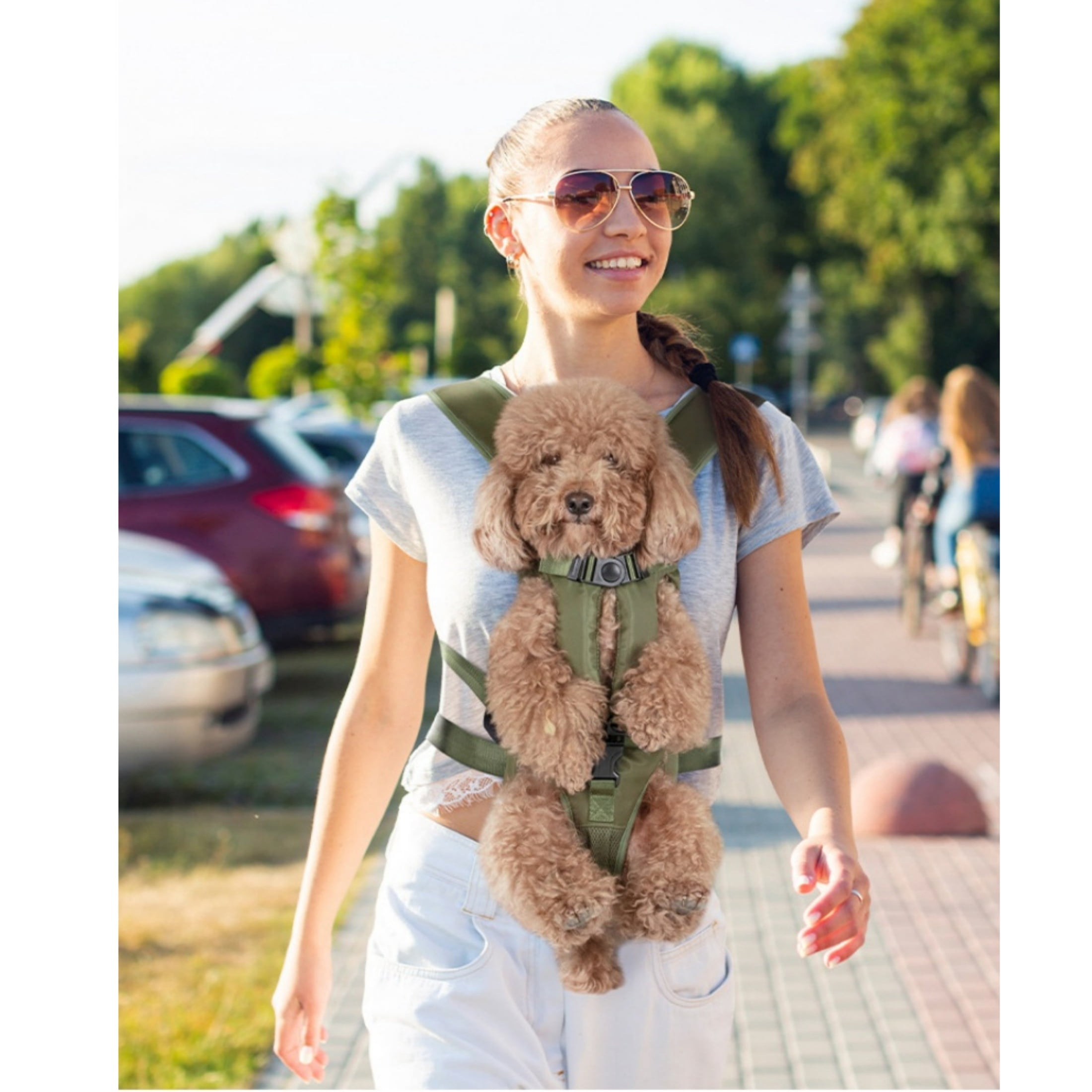Newborn Brand Pet Front Dog Carrier Backpacks Adjustable For Hiking Cycling