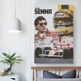 thumbnail image 5 of Ayrton-Senna Poster Brazilian Racing Driver Poster Art Poster Canvas Painting Decor Wall Print Photo Gifts Home Modern Decorative Posters 12x18inch(30x45cm), 5 of 6