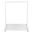thumbnail image 5 of Dasun Clothing Garment Rack with Shelves Metal Cloth Hanger Rack Stand Clothes Drying Rack for Hanging Clothes White, 5 of 6