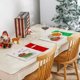 thumbnail image 5 of Juego de 2 manteles individuales Merry Christmas, con estampado de coche de regalo, manteles individuales antideslizantes lavables, 13 x 18 pulgadas, 5 of 5