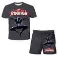 thumbnail image 1 of Marvel Kids Top Shorts 2 Pcs Sets Fashion Superhero Hulk Spiderman T-Shirts For Boys Girls Suit Children Cartoon Clothing Set12T Gong Bohan LED, 1 of 2
