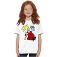 thumbnail image 3 of Christmas Member of Naughty List Crewneck T Shirts Boy Girl Teen Brisco Brands XS, 3 of 6