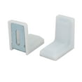 thumbnail image 2 of Uxcell 28mmx17mmx28mm Plastic L Shaped Cover Right Angle Corner Brace White 10pcs, 2 of 3