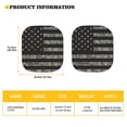 thumbnail image 7 of Binienty American Flag Car Windshield Sun Shades Foldable Green Camo Car Reflective Sun Shade UV Protection Sun Blocker Patriotic Automotive Sunvisor Protector Universal Fit, 7 of 7