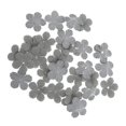thumbnail image 1 of 30pcs Apliques de Flores Adornos y Ornamentos Decoración para Oficina de Clubs Habitación gris perfecl Adorno de flores de tela, 1 of 8