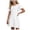 White, variant on NOLDARES Princess Dress With Girls Birthday Party Toddler Ruffle Sleeve Fancy Outfit Gift(Purple,11-12 Years)