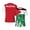 2, variant on Exclusive design Palestine Flag Grain 3D Printed Men For Running Bike Soccer Tennis Fitness Sports jersey Mesh Short T-shirt