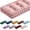 Pink, variant on Bench Cushions for Indoor Furniture 36x14 in Velvet Kitchen Dining Piano Window Seat Cushion, Tufted Patio Porch Swing Thicken Bench Pad Memory Foam(Gray)