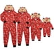thumbnail image 1 of Pijamas familiares navideños Sinhoon, monos para adultos, niños y bebés, conjuntos a juego, pijamas navideños de una pieza, ropa de dormir con capucha de ciervo, 1 of 7