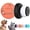 Black & Orange, variant on WILLED IPX8 Waterproof AirTag Dog Collar Holder, Hidden Air Tag Case for Cat Collar, Anti-Lost Silicone Cover for AirTag GPS Tracker Compatible with Pets Loop, Fits All Width Collars