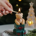 thumbnail image 4 of Luoshdecor Bear Scented Candle,Gift Box Christmas Surprise Candle for Holiday Gift,Party Decor 3.8 in, 4 of 6