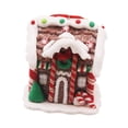 thumbnail image 2 of Figura colgante de casa de pueblo navideña, decoración navideña decorativa para colgar Estilo F, 2 of 9