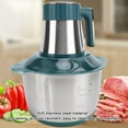 thumbnail image 4 of Food Processor, 5L Stainless Steel Multifunctional Powerful Chopping Grinding Food Processor Meat Blender for Kitchen, 4 of 7
