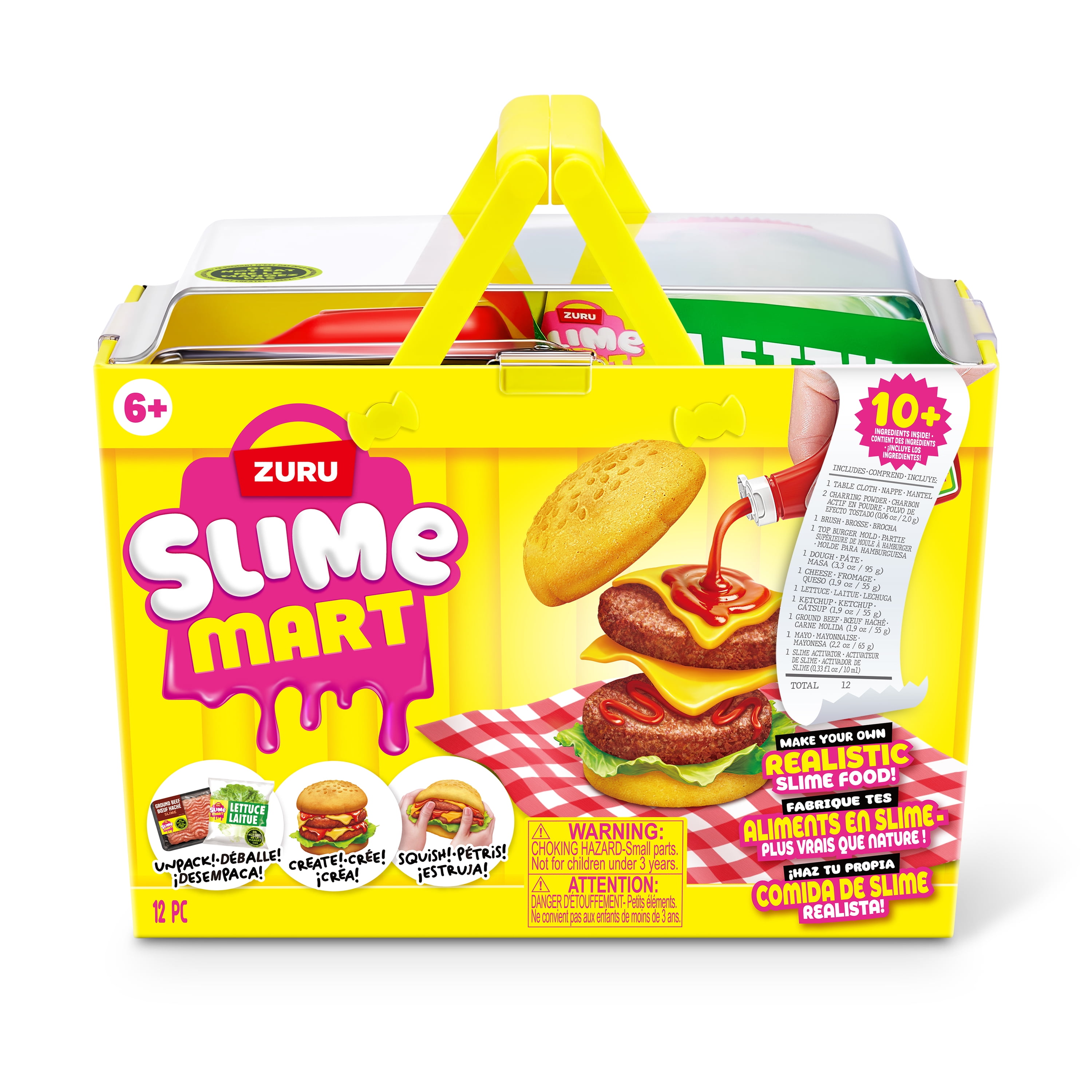 Slime Mart Small Basket (BURGER) by ZURU, Slime Mart Small Basket (BURGER) by ZURU