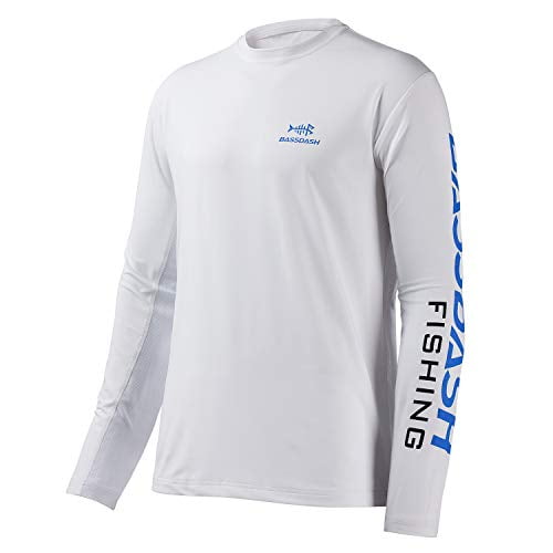 Bassdash Fishing T Shirts for Men UV Sun Protection UPF 50 Long Sleeve Tee T-Shirt