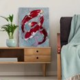 thumbnail image 5 of Triple Koi Fish Canvas Print, Suitable for Living Room, Office, Hotel, Restaurant Decor, 5 of 8