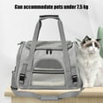 thumbnail image 6 of Luoshdecor Dog Cat Carrier Soft for Small Pet, Pets Travel Carriers with Shoulder Strap, Mesh Puppy Carry Bag for Travel,Camping, 6 of 8