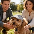 thumbnail image 4 of Fmbmuo Pet Sun Hat S Size Adjustable Sun Breathable Protection Cap for Small Outdoor Visor Lightweight Dogs Cats, 4 of 6