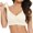White, variant on Lixiuxyad Seamless Comfort Bralette For Push Up Enhance Lightly Padded Wirefree T Shirt Bra Soft Non Straps,Bras for Women Beige L