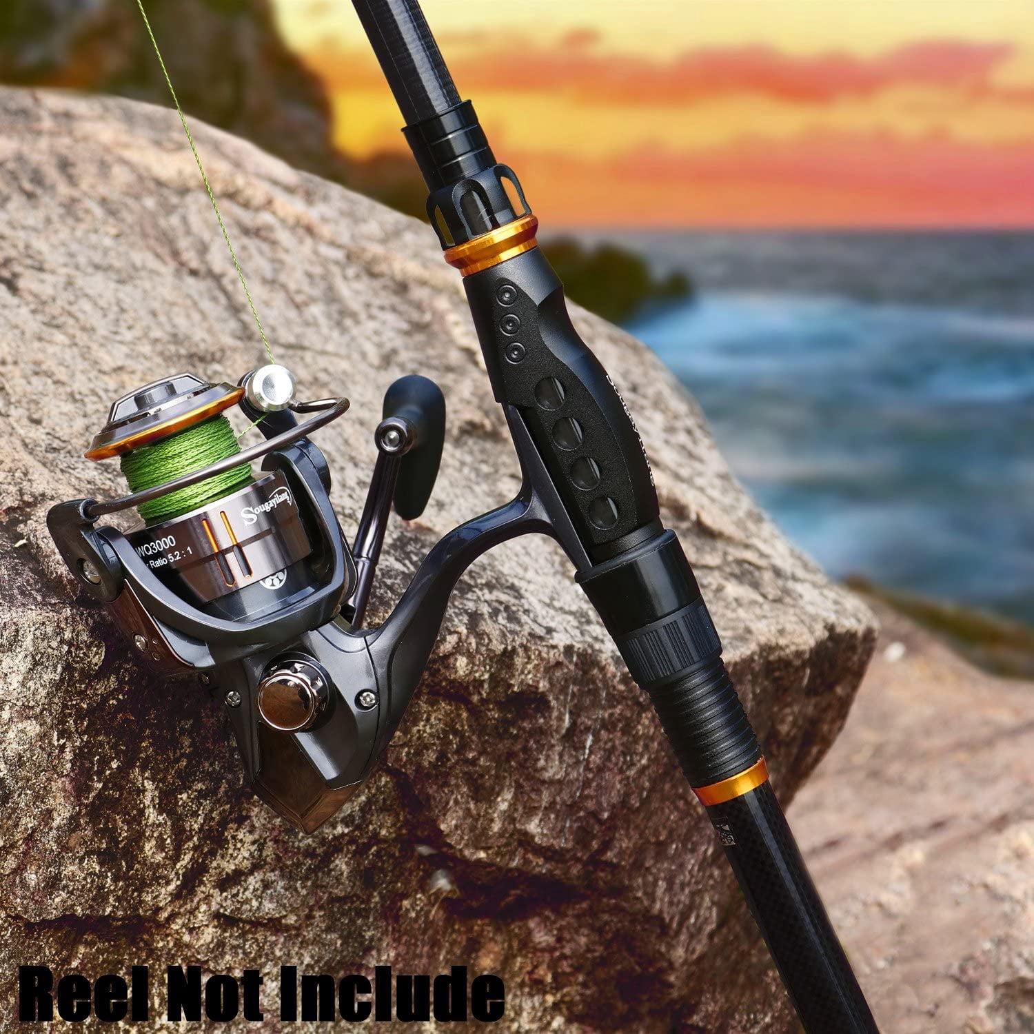 tsunami 8'0 five star surf rod TFSS-C 802MH Spinning Model:6'8