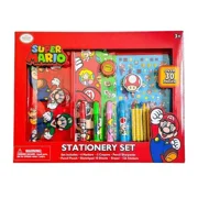 Nintendo Super Mario 30pc Stationery Set * Kids Stationery * 30 piece Activity Pack * Official Nintendo Licensed Product