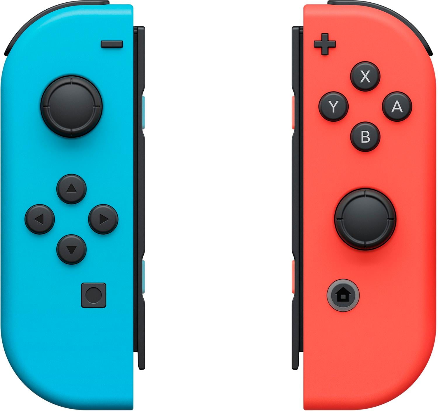 Nintendo Switch System: Gaming Console with Neon Blue and
