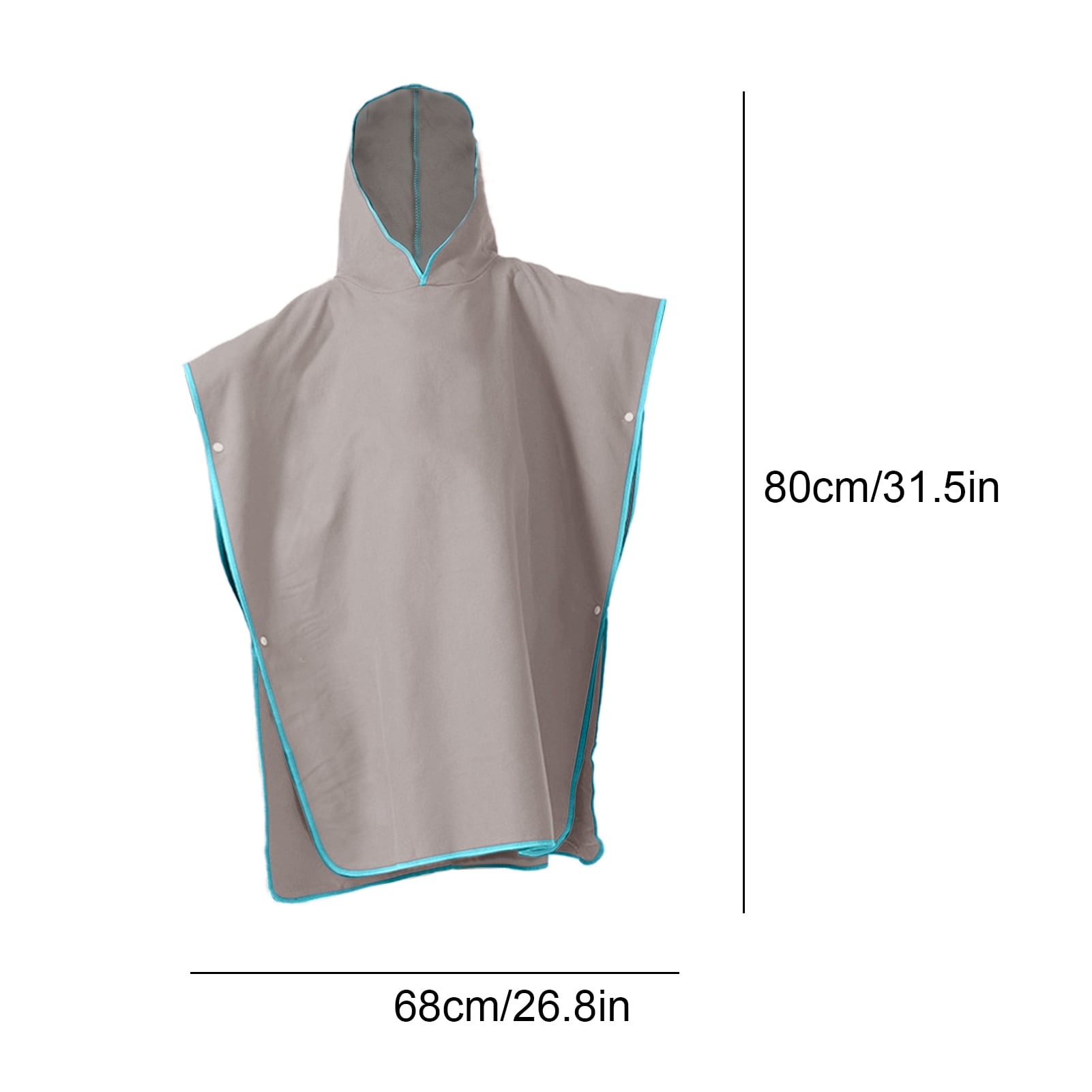 Towel Hooded Bath Towel For Kids Quick Dry Bath Poncho Towel For Beach Swimming Pool