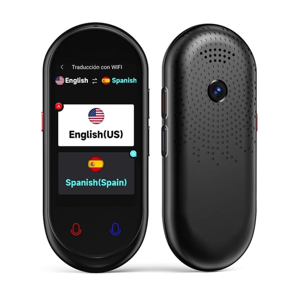 Language Translator Device, Portable Translator No WiFi Needed, Offline Voice Photo Translation, 137 Languages Supported, High Accuracy Translator De