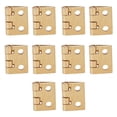 thumbnail image 4 of Mini Butler Tray Hinge Set, Metal Doll House Cabinet Hinges Set Portable  For 1:12 Dollhouse, 4 of 8