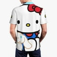 thumbnail image 2 of Saiise Sanrio Cn Mens Golf Shirt Moisture Wicking Dry Fit Mens Polo Shirts Dry Fit Performance Men's Golf Shirts Regular Fit Fashion Print, 2 of 7