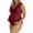 Z6-Red, variant on shoper Maternity Swimsuit Two Piece Set High Waisted Scalloped Bikini Set Pool Beach Adjustable Straps Pregnancy Bathing Suit Black XL