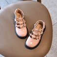 thumbnail image 4 of 3-12T Girls Rivets Flats Dress Shoes Kids Princess PU Leather Mary Janes Dance Shoes, 4 of 5