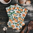 thumbnail image 3 of Orange Leaf Flower Branch Soft Microfiber Kitchen Towel Absorbent Clean Dish Cloth Towels Kichen Cleaning Supplies, 3 of 6