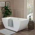 thumbnail image 5 of Altair Design Montague 59" x 30" Freestanding Soaking Acrylic Bathtub, 5 of 16