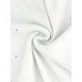 thumbnail image 5 of INSPIRE CHIC Chemisier Transparent en Maille Pailletée pour Femme avec Bretelles Spaghetti Camisole Blanc P, 5 of 5