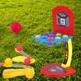 thumbnail image 4 of Juguete de aro de baloncesto de mesa, Mini juego deportivo para disparar con los dedos, juguete de actividad Arcade divertido para niños, 4 of 5
