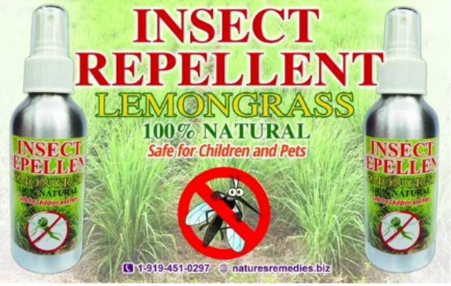 Insect Repellent 100% Natural with Fresh Lemongrass, Peppermint and Sweet Orange: Repels Biting Insects(Chiggers, Mosquitoes, Ticks, No Seeums, Gnats) Safe for Children and Pets (5 ounce size)