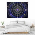 thumbnail image 3 of ONETECH Blacklight Zodiac Tapestry -  Astrology Tapestries Glow in the Dark Constellation Witchcraft Tapestry Wall Hanging Colorful Starry Night Neon Tapestry Black Light Posters for Bedroom, 3 of 7