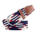 thumbnail image 5 of Ceinture en Toile pour Femmes Ceinture Extensible Multicolore Jeans Décontractés Ceintures Élastiques, 5 of 5