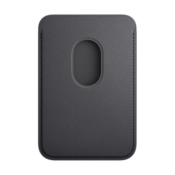 iPhone FineWoven Wallet with MagSafe - Black, Keep your ID and credit cards close