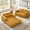 Yellow, variant on Leumius 2 Seater Modular Corduroy Sofa with Chaise Lounge,2-in-1 Boneless Convertible Floor Couch,Lazy Double Sofa with Armrest for Living Room Bedroom Apartment Game Guest Room,Black