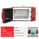 thumbnail image 5 of Galanz GLCMKZ07RDR07 - Horno de microondas retro para encimera con cocción automática y recalentamiento, descongelación, funciones de inicio rápido, fácil de limpiar con placa giratoria de vidrio,, 5 of 5
