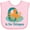 AD-Pink, variant on Inktastic O is for Octopus Monogram Boys or Girls Baby Bib