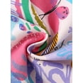 thumbnail image 6 of WIBACKER Little Girls Cotton Jersey Dress Floral Casual Sweater Dress Winter Long Sleeved Dresses 2T-7Y, 6 of 7