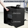 thumbnail image 1 of Heavy Duty 3-Point Tractor Ballast Box – 800 lbs Capacity, 5 cu.ft Volume, Steel Construction, Standard 2" Hitch Receiver – Enhances Stability & Protection for Category 1 Sub-Compact Tractors, 1 of 7