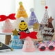 thumbnail image 2 of Sombrero de cumpleaños de fieltro con cuerda para niños, sombreros creativos de corona con lazo para perros y mascotas, gorras de fiesta, decoración de Navidad y Año Nuevo 2022, 2 of 4