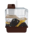 thumbnail image 3 of Miangastore Pet Cage Coffee Plastic 1Pack 12.2X9.4X7.1In, 3 of 9